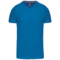 KARIBAN KA357 FÉRFI RÖVID UJJÚ V-NYAKÚ PÓLÓ XL