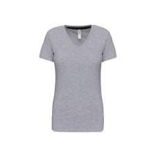 KARIBAN KA381 NŐI RÖVID UJJÚ V-NYAKÚ PÓLÓ M munkaruha