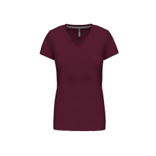 KARIBAN KA381 NŐI RÖVID UJJÚ V-NYAKÚ PÓLÓ S munkaruha