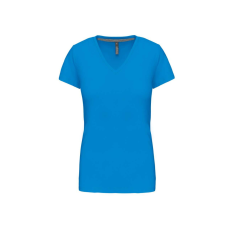 KARIBAN KA381 NŐI RÖVID UJJÚ V-NYAKÚ PÓLÓ XL