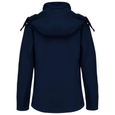 KARIBAN KA414 LADIES' DETACHABLE HOODED SOFTSHELL JACKET S munkaruha