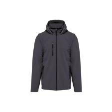 KARIBAN KA422 UNISEX 3-LAYER SOFTSHELL HOODED JACKET WITH REMOVABLE SLEEVES XL férfi kabát, dzseki