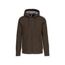 KARIBAN KA444 FULL ZIP HOODED SWEATSHIRT 2XL munkaruha