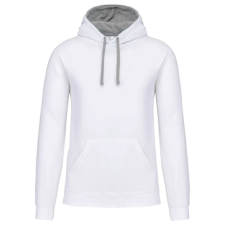 KARIBAN KA446 MEN'S CONTRAST HOODED SWEATSHIRT 4XL munkaruha