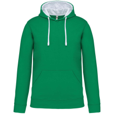 KARIBAN KA446 MEN&#039;S CONTRAST HOODED SWEATSHIRT M munkaruha