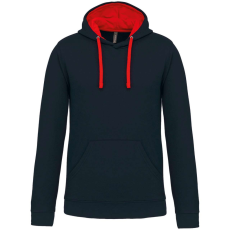 KARIBAN KA446 MEN'S CONTRAST HOODED SWEATSHIRT S