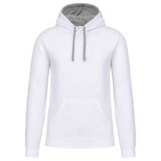 KARIBAN KA446 MEN'S CONTRAST HOODED SWEATSHIRT S