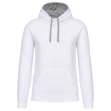 KARIBAN KA446 MEN'S CONTRAST HOODED SWEATSHIRT XS munkaruha