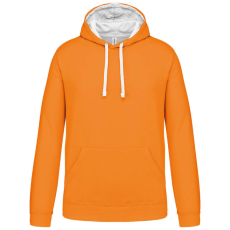 KARIBAN KA446 MEN'S CONTRAST HOODED SWEATSHIRT XS