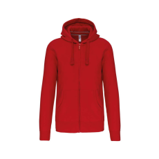 KARIBAN KA454 MEN'S FULL ZIP HOODED SWEATSHIRT L