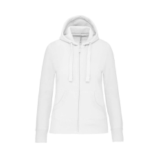 KARIBAN KA464 LADIES' FULL ZIP HOODED SWEATSHIRT S