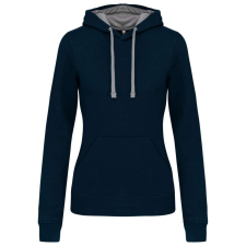 KARIBAN KA465 LADIES’ CONTRAST HOODED SWEATSHIRT M munkaruha
