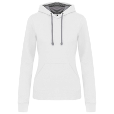 KARIBAN KA465 LADIES’ CONTRAST HOODED SWEATSHIRT M munkaruha