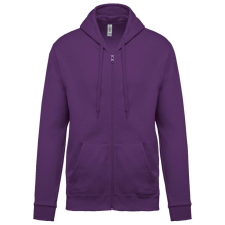 KARIBAN KA479 FULL ZIP HOODED SWEATSHIRT L férfi pulóver, kardigán