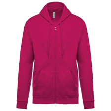 KARIBAN KA479 FULL ZIP HOODED SWEATSHIRT M férfi pulóver, kardigán