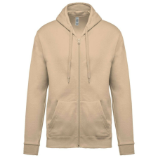 KARIBAN KA479 FULL ZIP HOODED SWEATSHIRT S férfi pulóver, kardigán
