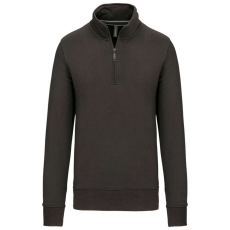 KARIBAN KA487 ZIPPED NECK SWEATSHIRT XS
