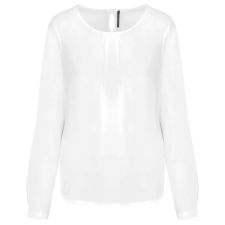 KARIBAN KA5003 LADIES' LONG-SLEEVED CREPE BLOUSE 34 munkaruha