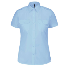 KARIBAN KA504 LADIES’ SHORT-SLEEVED PILOT SHIRT L munkaruha
