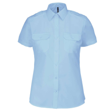KARIBAN KA504 LADIES’ SHORT-SLEEVED PILOT SHIRT S
