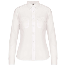 KARIBAN KA506 LADIES’ LONG-SLEEVED PILOT SHIRT 2XL munkaruha