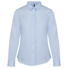 KARIBAN KA510 LADIES’ LONG-SLEEVED COTTON POPLIN SHIRT XL blúz