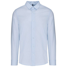 KARIBAN KA513 MEN’S LONG-SLEEVED COTTON POPLIN SHIRT M férfi ing