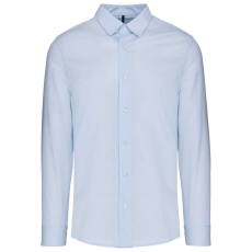 KARIBAN KA513 MEN’S LONG-SLEEVED COTTON POPLIN SHIRT XS