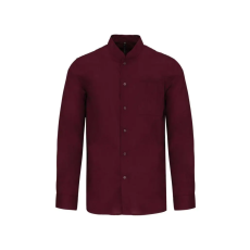 KARIBAN KA515 MEN'S LONG-SLEEVED MANDARIN COLLAR SHIRT 2XL