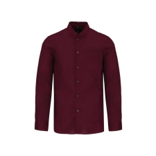 KARIBAN KA515 MEN'S LONG-SLEEVED MANDARIN COLLAR SHIRT 3XL munkaruha