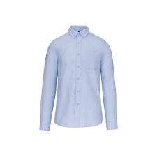 KARIBAN KA516 LONG-SLEEVED WASHED OXFORD COTTON SHIRT XL munkaruha