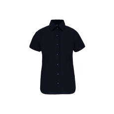 KARIBAN KA532 LADIES' SHORT-SLEEVED COTTON/ELASTANE SHIRT 2XL