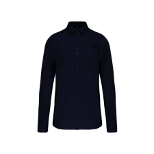 KARIBAN KA541 MEN&#039;S LONG-SLEEVED COTTON POPLIN SHIRT 3XL munkaruha