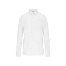 KARIBAN KA541 MEN'S LONG-SLEEVED COTTON POPLIN SHIRT S munkaruha