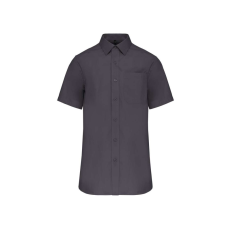 KARIBAN KA543 MEN'S SHORT-SLEEVED COTTON POPLIN SHIRT 3XL