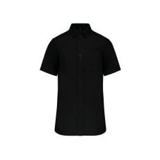 KARIBAN KA543 MEN'S SHORT-SLEEVED COTTON POPLIN SHIRT S