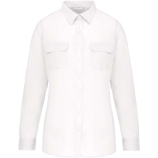 KARIBAN KA591 LADIES' LONG-SLEEVED SAFARI SHIRT S