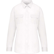 KARIBAN KA591 LADIES&- 039; LONG-SLEEVED SAFARI SHIRT XL blúz