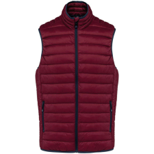 KARIBAN KA6113 MEN’S LIGHTWEIGHT SLEEVELESS FAKE DOWN JACKET 4XL férfi mellény