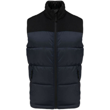 KARIBAN KA6162 UNISEX BI-TONE PADDED BODYWARMER 4XL férfi mellény