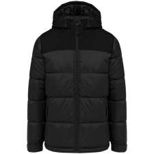 KARIBAN KA6163 UNISEX BI-TONE PADDED JACKET WITH HOOD 3XL férfi kabát, dzseki