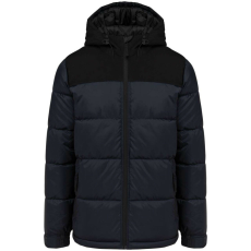 KARIBAN KA6163 UNISEX BI-TONE PADDED JACKET WITH HOOD 3XL