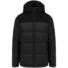 KARIBAN KA6163 UNISEX BI-TONE PADDED JACKET WITH HOOD 4XL