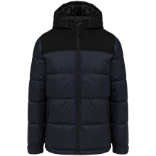 KARIBAN KA6163 UNISEX BI-TONE PADDED JACKET WITH HOOD S férfi kabát, dzseki