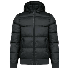 KARIBAN KA6166 UNISEX RECYCLED RIPSTOP JACKET WITH HOOD M férfi kabát, dzseki