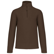 KARIBAN KA912 ENZO - ZIP NECK MICROFLEECE JACKET S férfi pulóver, kardigán