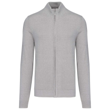 KARIBAN KA961 MEN&#039;S FULL ZIP CARDIGAN L munkaruha
