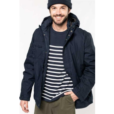 KARIBAN Kabát Kariban férfi, deep khaki, M