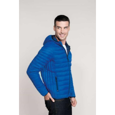 KARIBAN Kabát Kariban férfi kapucnis férfi, light royal blue, L