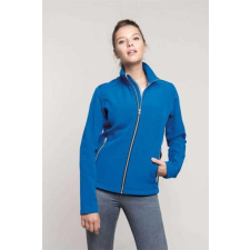 KARIBAN Kabát Kariban női 2 rétegű softshell női, light royal blue, XL munkaruha